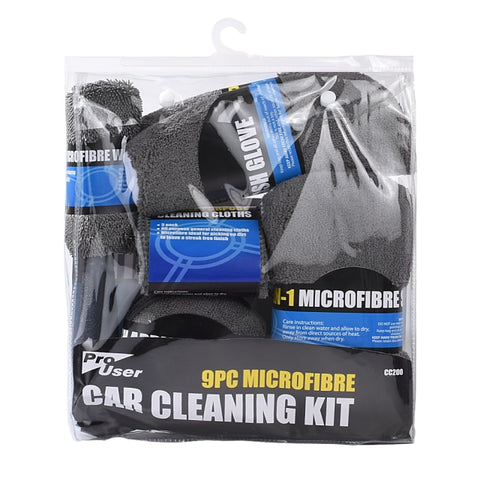 9pcs Set Car Cleaning Kit